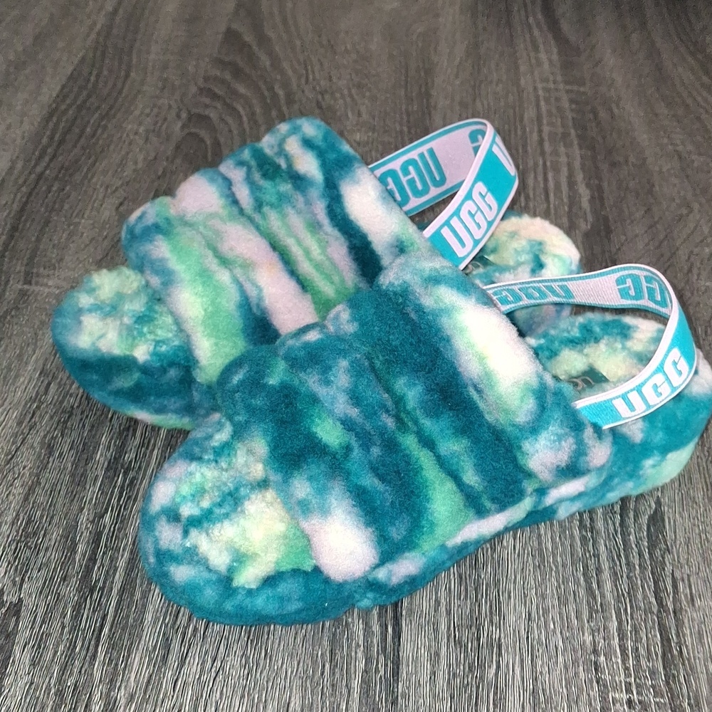 UGG- FLUFF YEAH Slides- W Sz 7 - Picture 7 of 7